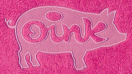 Oink Pig (Embossed)