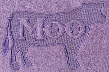 Moo Cow (Embossed)
