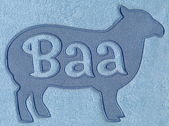 Baa Sheep (Embossed)