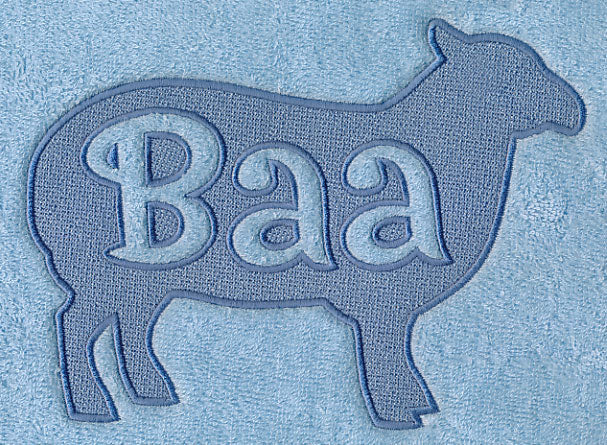 Baa Sheep (Embossed)