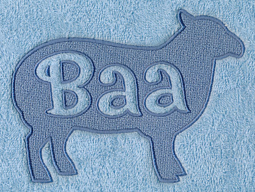 Baa Sheep (Embossed)