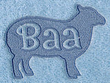 Baa Sheep (Embossed)