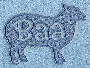 Baa Sheep (Embossed)