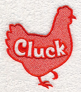 Cluck Chicken (Embossed)