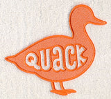 Quack Duck (Embossed)