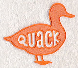 Quack Duck (Embossed)