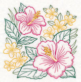 Hibiscus Square (Vintage)