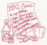 Barbecue Sauce (Redwork)