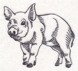 Farm Animal Sketch - Pig