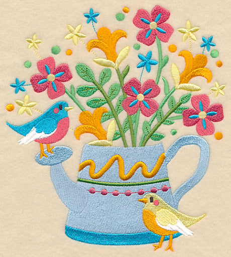 Blooming Watering Can