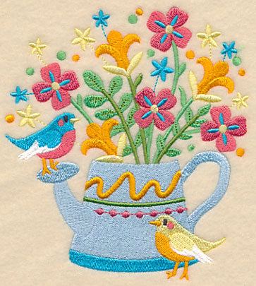 Blooming Watering Can