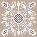 Floral Square (Cutwork)