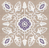 Floral Square (Cutwork)