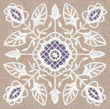 Floral Square (Cutwork)