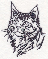 Maine Coon Cat Silhouette