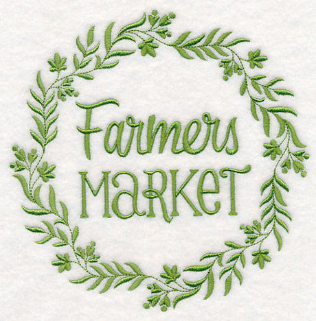 Farmers Market Simple Wreath