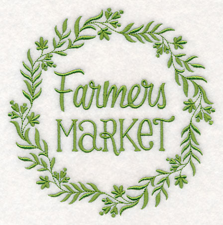 Farmers Market Simple Wreath