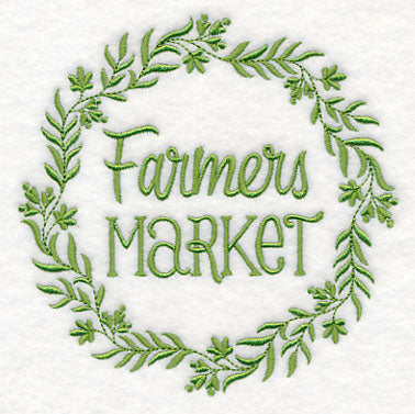 Farmers Market Simple Wreath