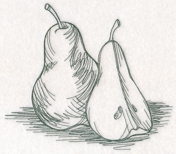 Pear Etching