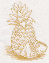 Pineapple Etching