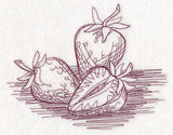 Strawberry Etching