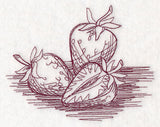 Strawberry Etching