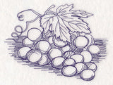 Grapes Etching