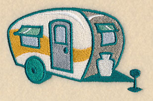 Retro Camping Camper