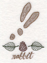 Animal Tracks - Rabbit (Vintage)