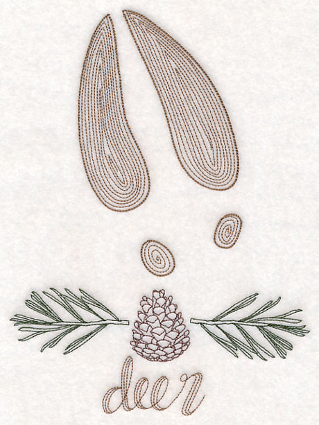 Animal Tracks - Deer (Vintage)