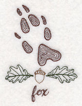 Animal Tracks - Fox (Vintage)