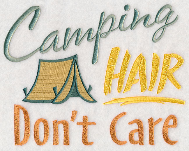 Camping Hair Don't Care