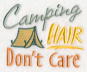 Camping Hair Don't Care