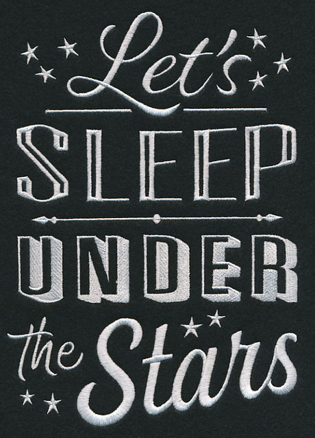 Let's Sleep Under the Stars