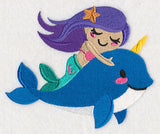 Mermaid Friends - Narwhal and Mermaid