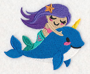 Mermaid Friends - Narwhal and Mermaid