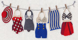 Retro Swimsuit Clothesline - Women's