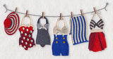Retro Swimsuit Clothesline - Women's