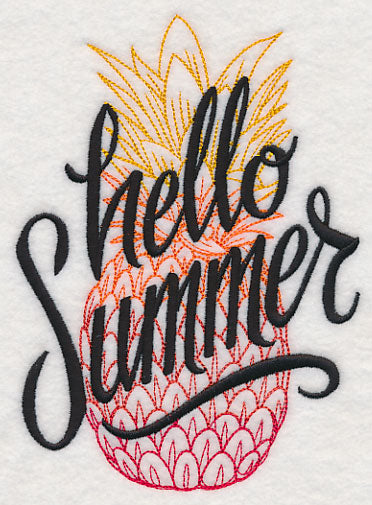 Hello Summer Pineapple