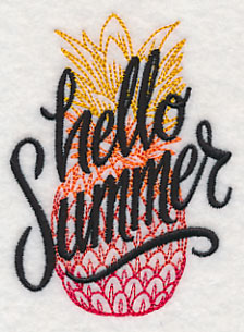 Hello Summer Pineapple