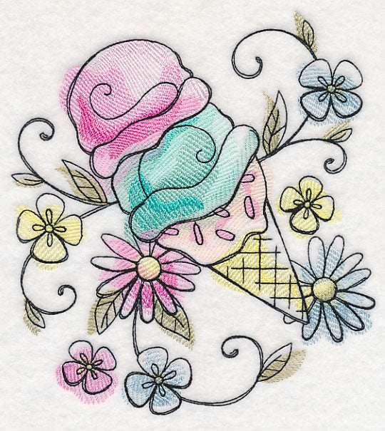 Sweet Summertime Ice Cream 2