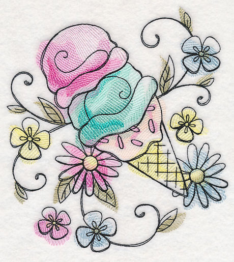 Sweet Summertime Ice Cream 2