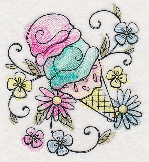 Sweet Summertime Ice Cream 2