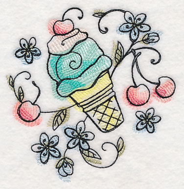 Sweet Summertime Ice Cream 3