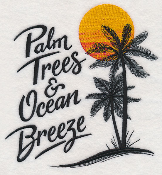 Palm Trees and Ocean Breeze