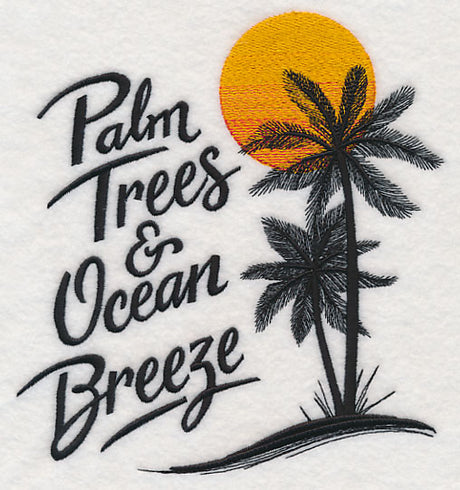 Palm Trees and Ocean Breeze