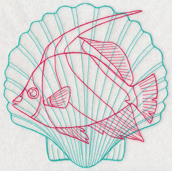 Underwater Bannerfish Medallion