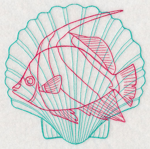 Underwater Bannerfish Medallion