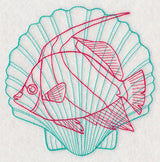 Underwater Bannerfish Medallion