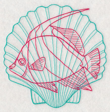 Underwater Bannerfish Medallion